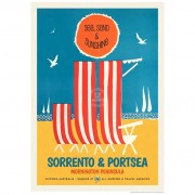 Retro Print | Sorrento and Portsea